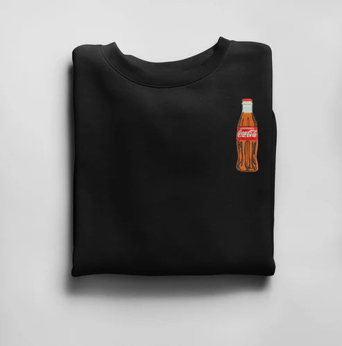 Tiny Coca-Cola - embroidered sweatshirt