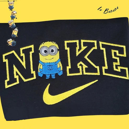 Minion - embroidered sweatshirt