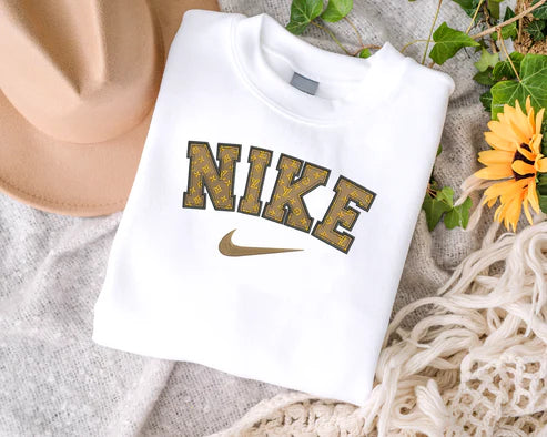 Louis Vuitton Nike - embroidered sweatshirt