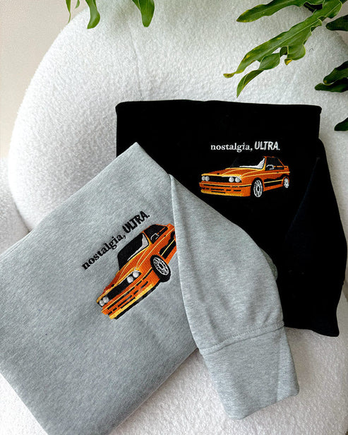 Nostalgia Ver - embroidered sweatshirt