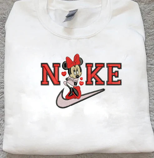 Minnie Mouse - embroidered sweatshirt