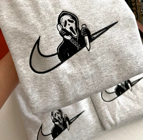 Ghostface - embroidered sweatshirt