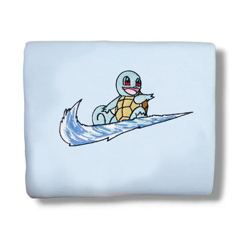 Squirtle - embroidered sweatshirt