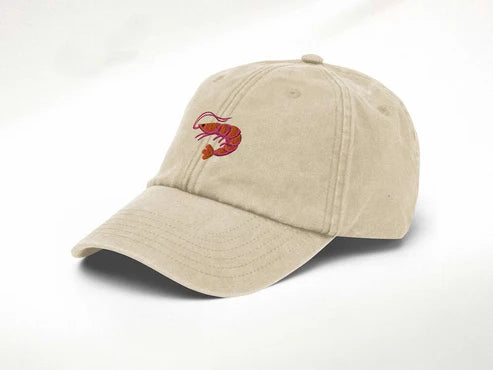 Shrimp - embroidered cap