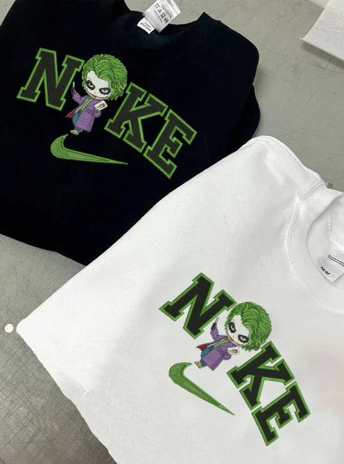 Chibi Joker - embroidered sweatshirt