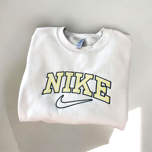 Classic Nike - embroidered unisex crewneck sweatshirt